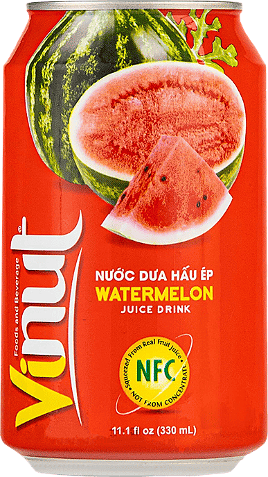 Напиток сокосодержащий «Vinut» Watermelon (арбуз) 30%, 330 мл, ж/б